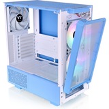 Thermaltake  boîtier midi tower Bleu clair | 2x USB-A | 1x USB-C | RGB | Window