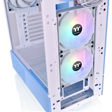 Thermaltake  boîtier midi tower Bleu clair | 2x USB-A | 1x USB-C | RGB | Window