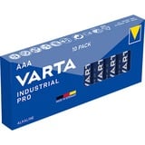 VARTA Industrial LR03 Batterie à usage unique AAA Alcaline Batterie à usage unique, AAA, Alcaline, 1,5 V, Bleu, CE