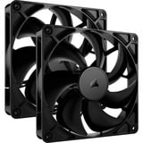 Corsair RS140 PWM, Ventilateur de boîtier Noir, 2 pièces, connecteur de ventilateur PWM à 4 broches