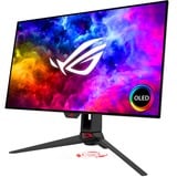 ASUS ROG Swift PG27AQDM 26.5" Moniteur gaming  Noir, 2x HDMI, 1x DisplayPort, 2x USB-A 3.2 (5 Gbit/s), 1x USB-B 3.2 (5 Gbit/s), 240 Hz