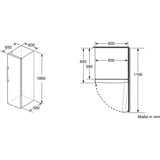 Bosch GSN36VXEP, Congélateur Acier inoxydable (foncé)