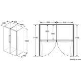 Bosch GSN36VXEP, Congélateur Acier inoxydable (foncé)