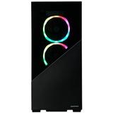 Enermax  boîtier midi tower Noir | 1x USB-A | 1x USB-C | RGB | Window