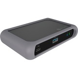 ICY BOX IB-HUB801-TB4, Hub USB Anthracite/Noir