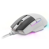 Sharkoon SKILLER SGM50W, Souris gaming Blanc, 400 - 6400 dpi, LED RGB