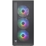 Thermaltake S200 TG ARGB boîtier midi tower Noir | 2x USB-A | RGB | Verre Trempé