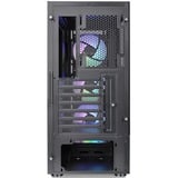 Thermaltake S200 TG ARGB boîtier midi tower Noir | 2x USB-A | RGB | Verre Trempé