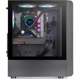 Thermaltake S200 TG ARGB boîtier midi tower Noir | 2x USB-A | RGB | Verre Trempé