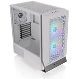 Thermaltake  boîtier midi tower Blanc | 2x USB-A | 1x USB-C | RGB | Window