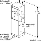 Bosch KIL22ADD1, Réfrigérateur 