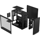 Fractal Design Focus 2 boîtier midi tower Noir | 2x USB-A | Window