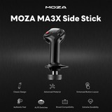 MOZA MA3X Side Stick, Manette de jeu Noir