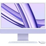 Apple iMac 59,62 cm (24") M3 2023 CTO, Systéme-MAC Violet/violet clair