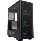 Montech  boîtier midi tower Noir | 2x USB-A | 1x USB-C | RGB | Window