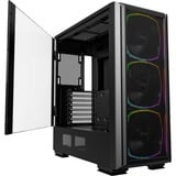 Montech  boîtier midi tower Noir | 2x USB-A | 1x USB-C | RGB | Window