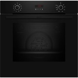 Neff BX46PIB, Ensemble four Noir/en acier inoxydable