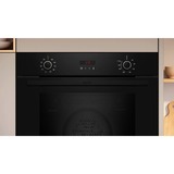 Neff BX46PIB, Ensemble four Noir/en acier inoxydable