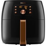 Philips HD9867/90, Friteuse à air chaud Noir/cuivre