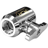 RAIJINTEK RJK Draining Valve Silver, Soupape Argent