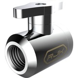 RAIJINTEK RJK Draining Valve Silver, Soupape Argent