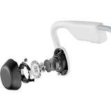 Shokz  casque technologie conduction osseuse Blanc