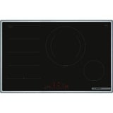 Bosch PXE845HC1E, Plaque de cuisson séparée Noir/en acier inoxydable