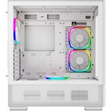 Montech  boîtier midi tower Blanc | 2x USB-A | 1x USB-C | RGB | Window