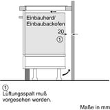 Bosch PXV845HC1E, Plaque de cuisson séparée Noir/en acier inoxydable