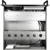 Inter-Tech  boîtier rack Noir | 1x USB-A