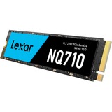 Lexar NQ710, 500 Go SSD Noir/Bleu, PCIe 4.0 x4, NVMe 1.4, M.2 2280