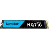 Lexar NQ710, 500 Go SSD Noir/Bleu, PCIe 4.0 x4, NVMe 1.4, M.2 2280