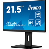 iiyama  22" Moniteur  Noir (Mat)