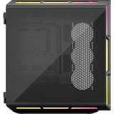 Corsair  boîtier midi tower Noir | 4x USB-A | 1x USB-C | RGB | Window