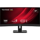 ViewSonic  34" Moniteur UltraWide incurvé  Noir (Mat)