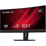 ViewSonic  34" Moniteur UltraWide incurvé  Noir (Mat)