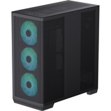 APNX  boîtier midi tower Noir | 2x USB-A | 1x USB-C | RGB | Verre Trempé