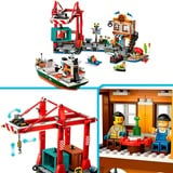 LEGO City - Le port et le navire marchand, Jouets de construction 60422