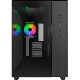 Montech  boîtier midi tower Noir | 2x USB-A | 1x USB-C | RGB | Window