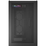 Montech  boîtier midi tower Noir | 2x USB-A | 1x USB-C | RGB | Window