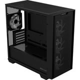 ASUS  boîtier mini tower Noir | 2x USB-A | RGB | Window