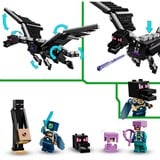 LEGO Minecraft - Le dragon et le navire de l’Ender, Jouets de construction 21264