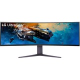 LG  44.5" Moniteur UltraWide gaming incurvé  Noir