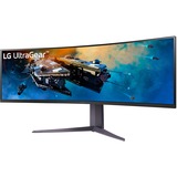 LG  44.5" Moniteur UltraWide gaming incurvé  Noir