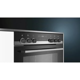 Siemens HE517ABS1, Jeu de cuisinière Noir/en acier inoxydable