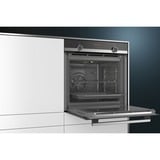 Siemens iQ300 HR574ABRO 71 L A Noir, Four Noir/en acier inoxydable, Moyenne, Four électrique, 71 L, 71 L, 50 - 275 °C, Hydrolytique + Pyrolytique