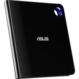 ASUS 90DD02G0-M29000, Graveur Blu-ray externe Noir/Argent