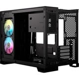 Corsair iCUE LINK 2500X RGB mini tower, boîtier pc Noir | 2x USB-A | 1x USB-C | RGB | Window