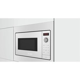 Bosch BFL523MW3 micro-onde Intégré (placement) Micro-ondes uniquement 20 L 800 W Blanc, Four à micro-ondes Blanc, Intégré (placement), Micro-ondes uniquement, 20 L, 800 W, Rotatif, Tactile, Blanc