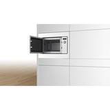 Bosch BFL523MW3 micro-onde Intégré (placement) Micro-ondes uniquement 20 L 800 W Blanc, Four à micro-ondes Blanc, Intégré (placement), Micro-ondes uniquement, 20 L, 800 W, Rotatif, Tactile, Blanc